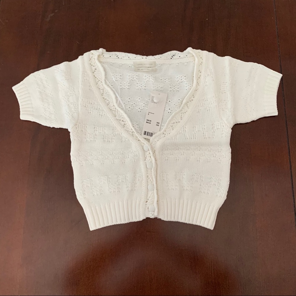 Urban Outfitters Short Sleeve Cardigan